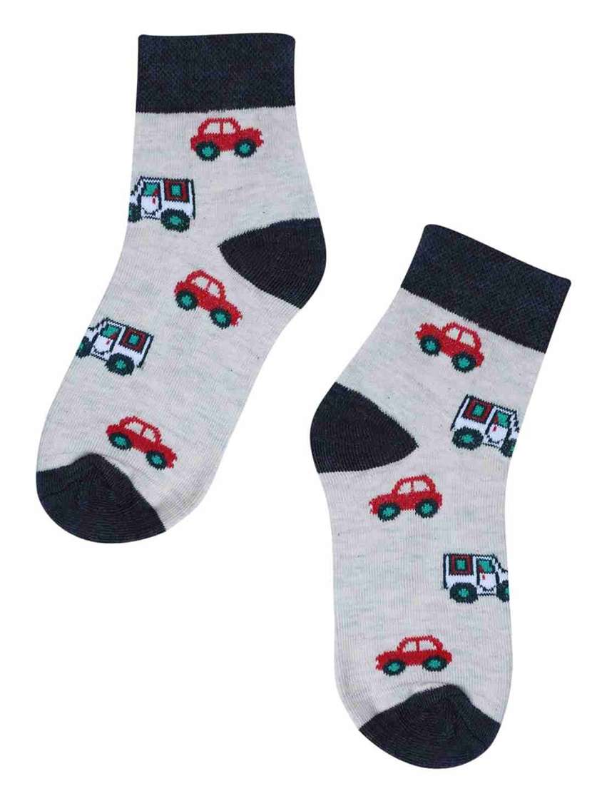 boys printed ankle length socks combo - 21588808 -  Standard Image - 5