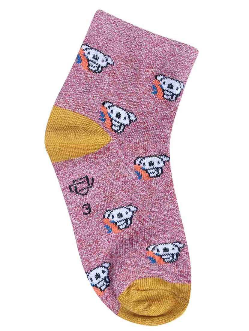 boys printed ankle length socks combo - 21588823 -  Standard Image - 5