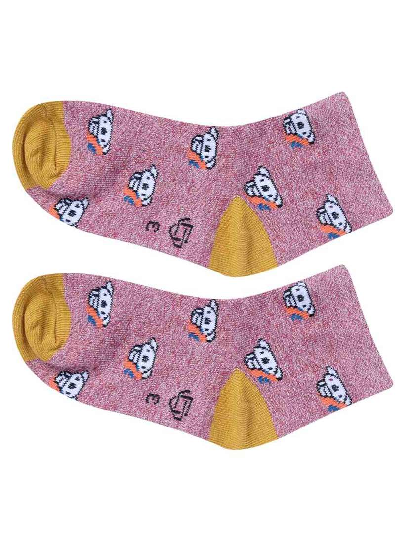 boys printed ankle length socks combo - 21588825 -  Standard Image - 3