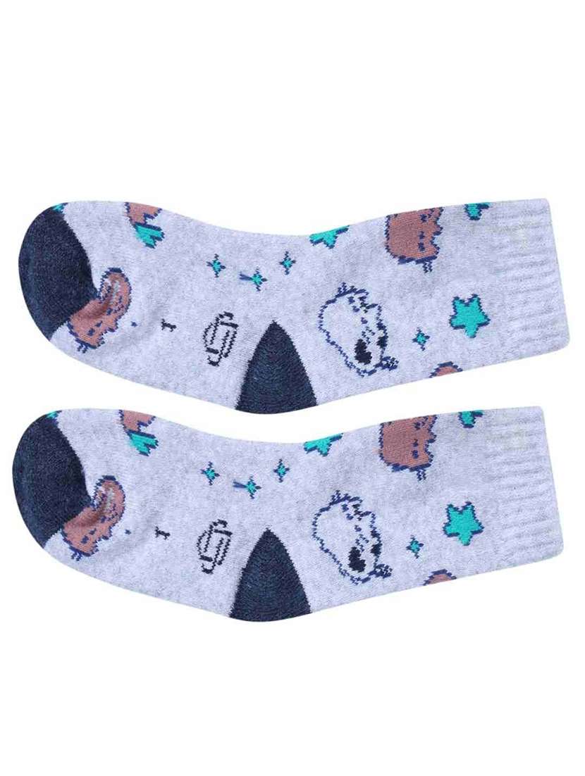 boys printed ankle length socks combo - 21588869 -  Standard Image - 5