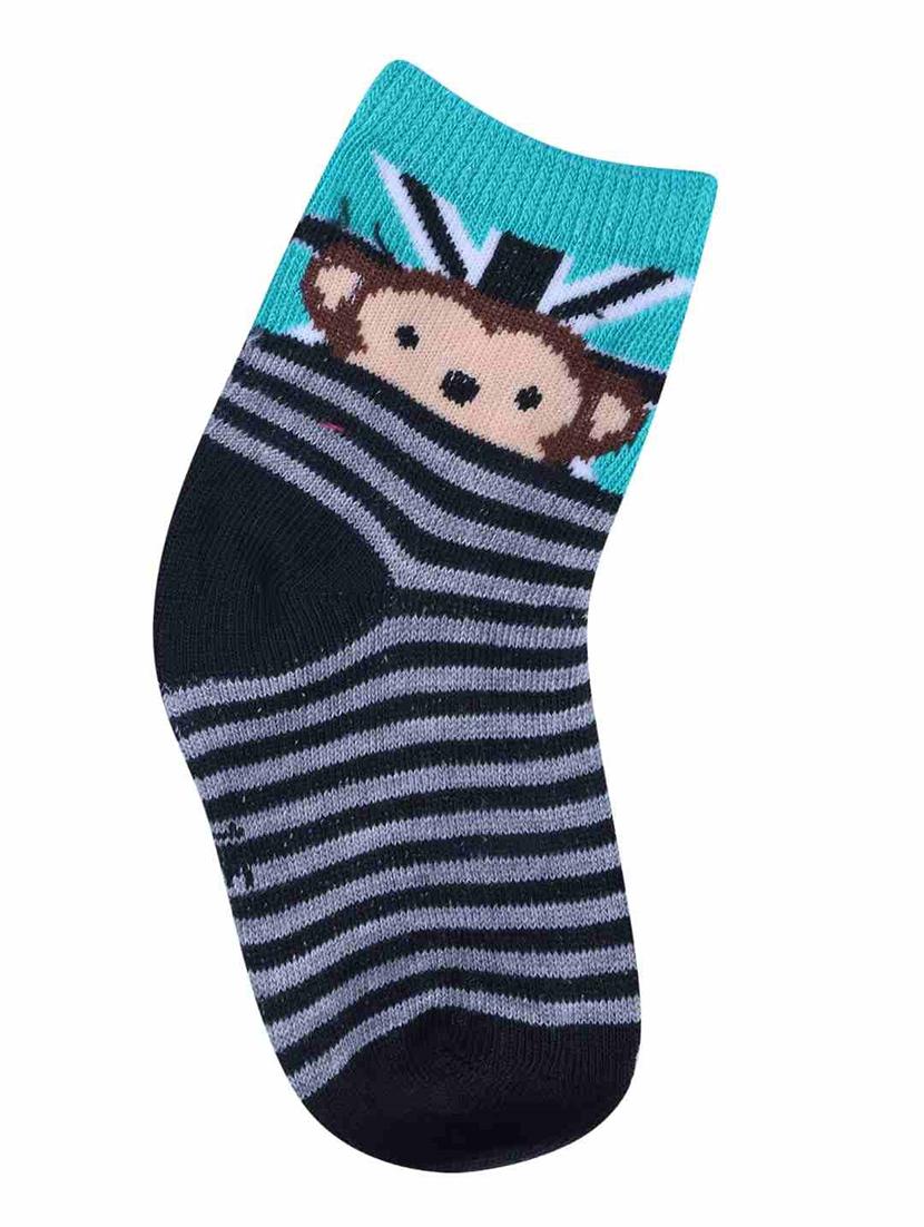 boys printed ankle length socks combo - 21588876 - Standard Image - 5