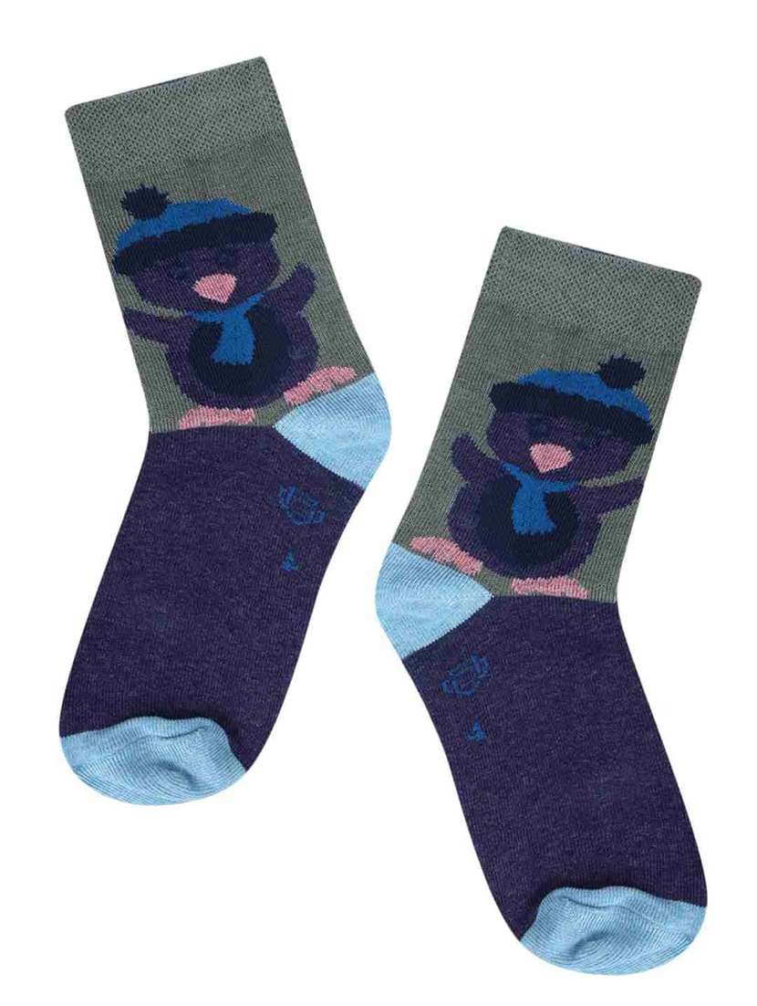 boys printed ankle length socks combo - 21588881 -  Standard Image - 5