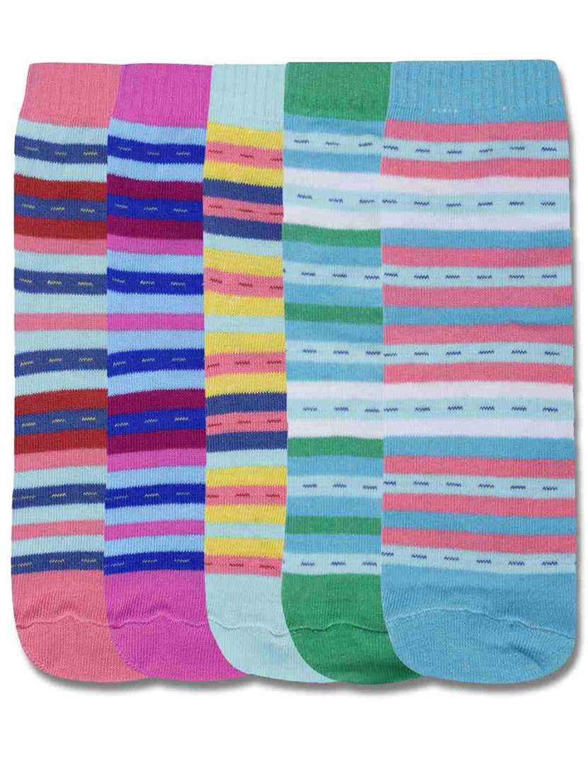 boys printed ankle length socks combo