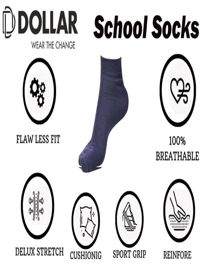 kids pack of 5 ankle length socks - 21588943 - Standard Image - 3