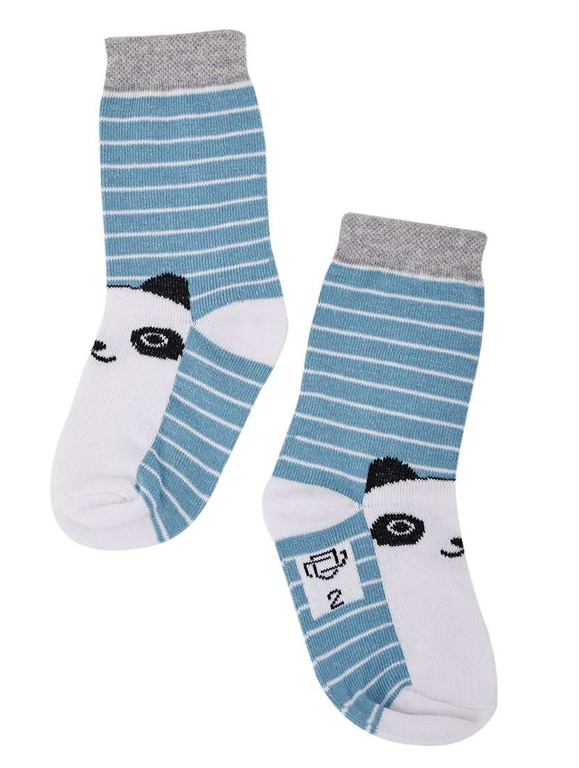 boys pack of 3 above ankle length sock - 21589047 -  Standard Image - 3