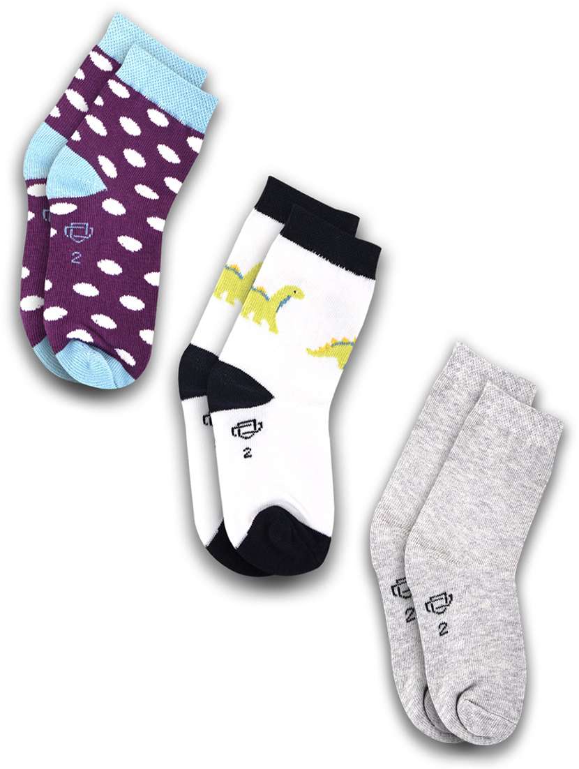 boys pack of 3 ankle length sock