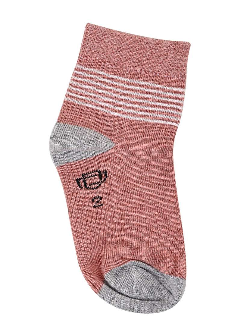 boys pack of 5 ankle length sock - 21589105 -  Standard Image - 5
