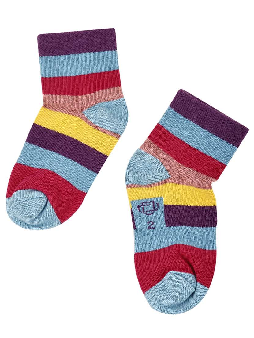 boys pack of 5 ankle length sock - 21589111 -  Standard Image - 3