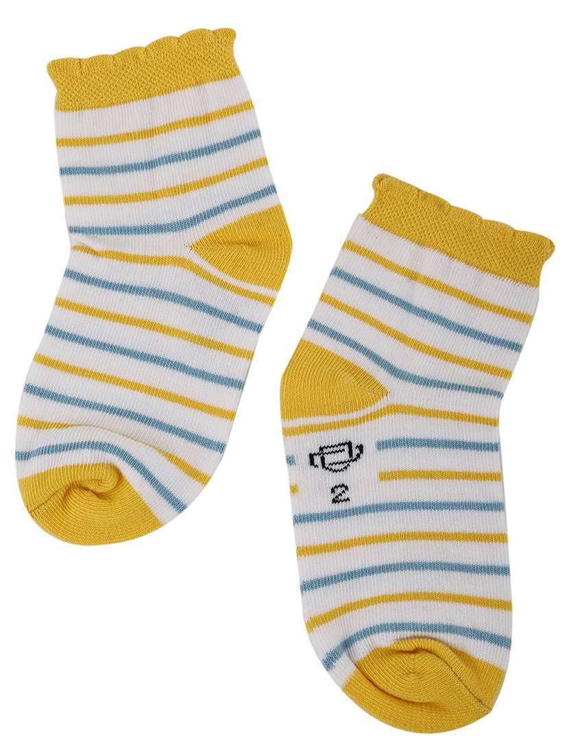 boys pack of 5 above ankle length sock - 21589124 -  Standard Image - 3