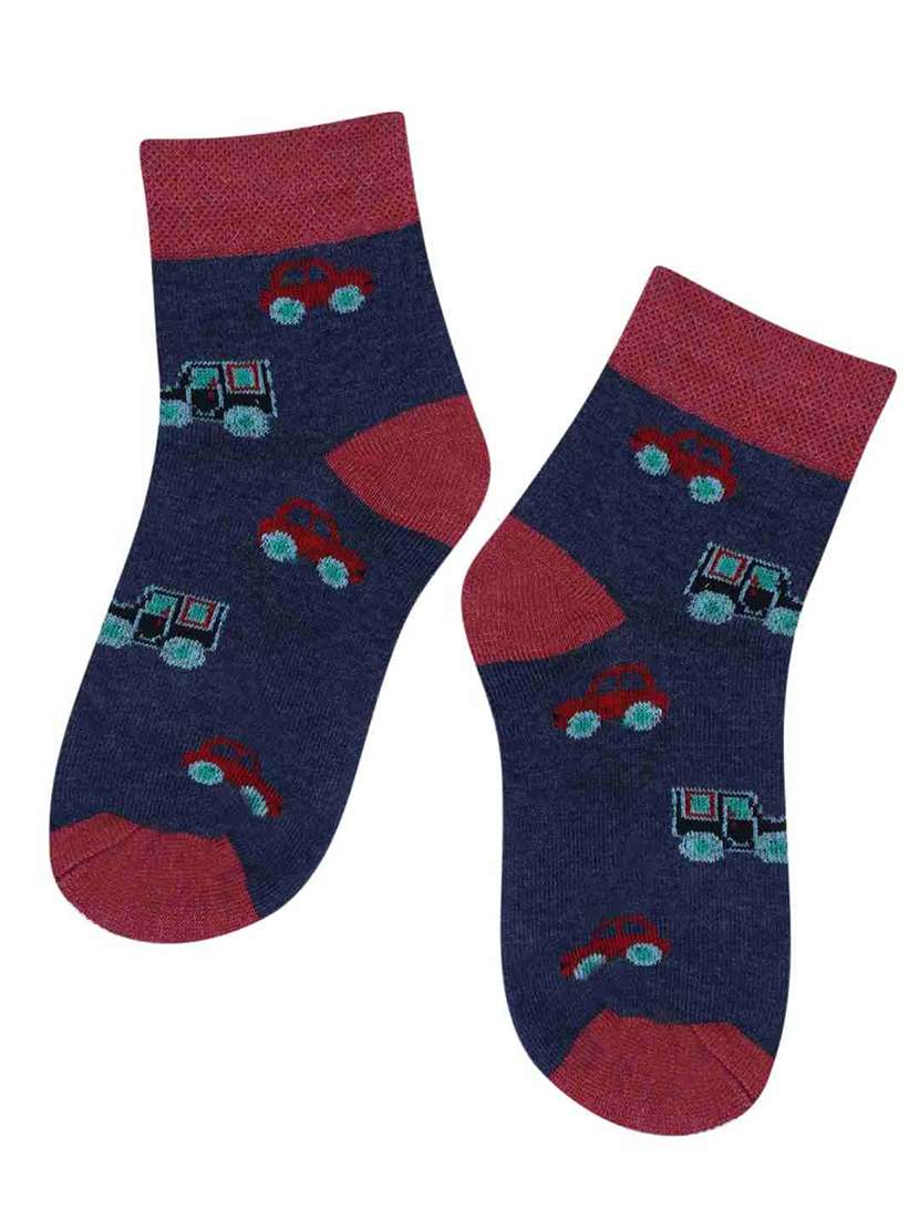 kids pack of 5 ankle length socks - 21589155 -  Standard Image - 3