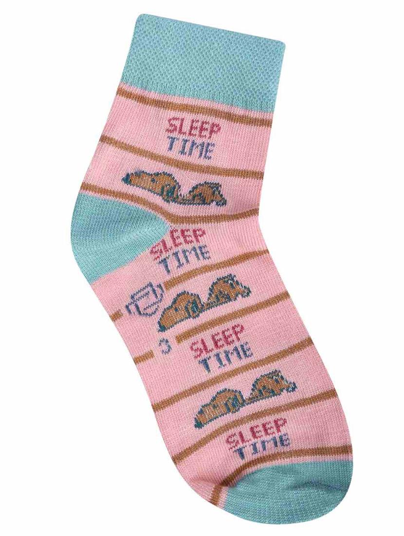 kids pack of 5 ankle length socks - 21589164 - Standard Image - 5