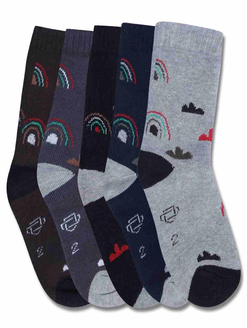 kids above ankle length socks combo - 21589176 - Zoom Image - 0
