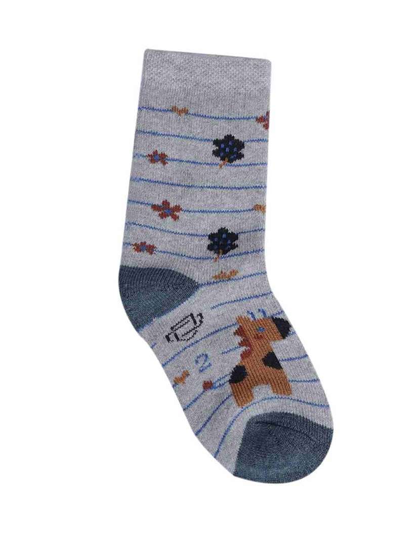 kids pack of 5 above ankle length socks - 21589186 -  Standard Image - 5