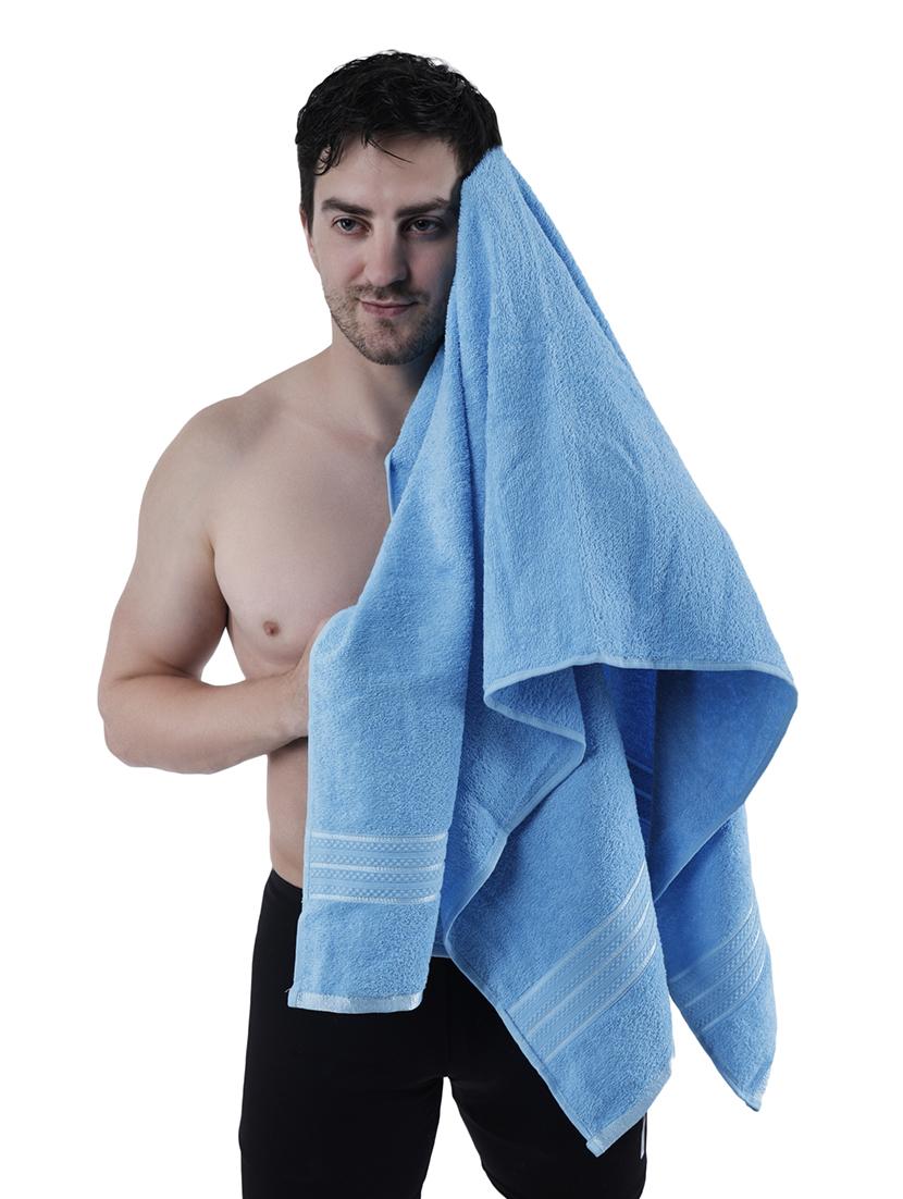 solid ultra-absorbent bath towel for men and women - 21589274 - Zoom Image - 0