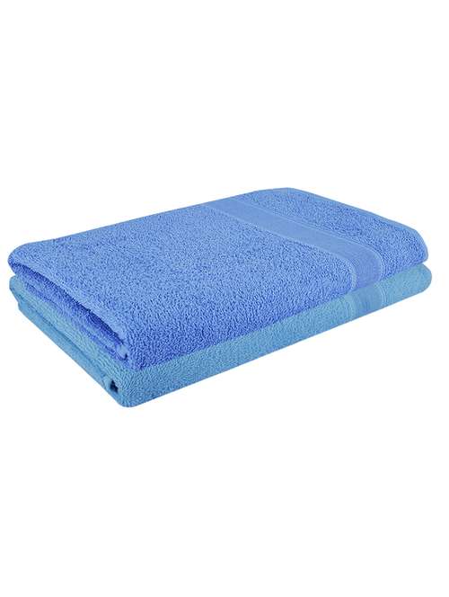pack of 2 solid ultra-absorbent bath towel for men and women - 21589307 -  Standard Image - 0