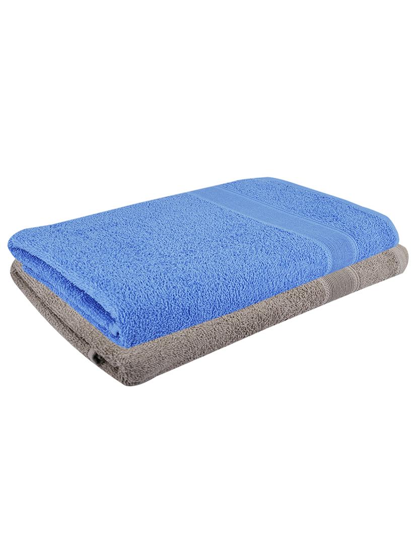 pack of 2 solid ultra-absorbent bath towel for men and women - 21589308 -  Zoom Image - 0