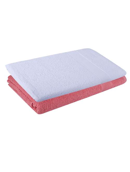 pack of 2 solid ultra-absorbent bath towel for men and women - 21589330 -  Standard Image - 0