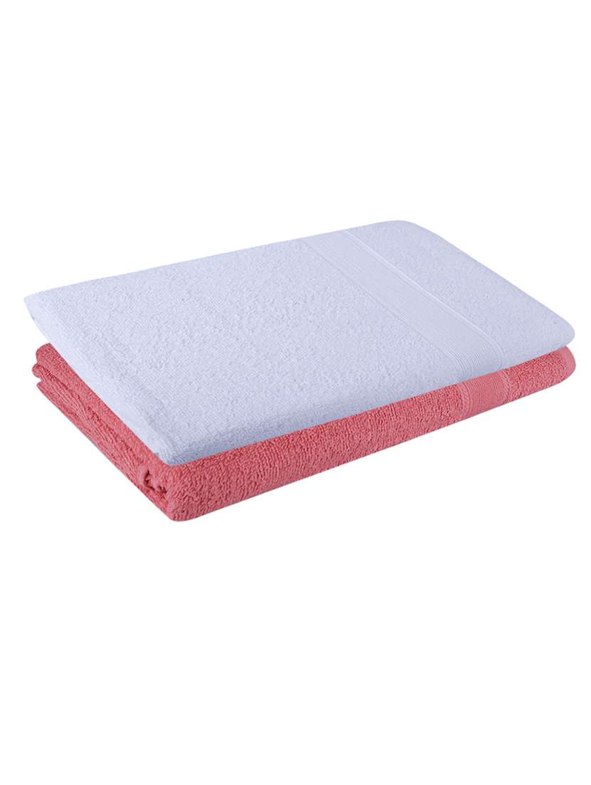 pack of 2 solid ultra-absorbent bath towel for men and women