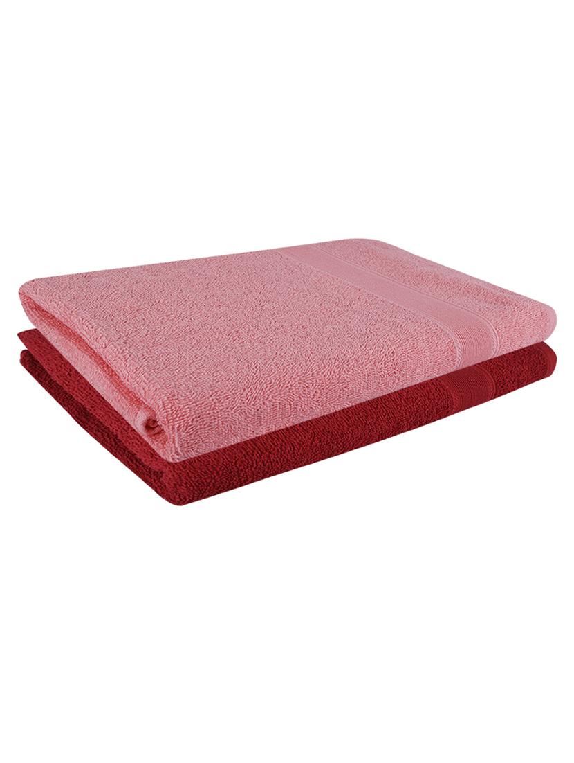 pack of 2 solid ultra-absorbent bath towel for men and women - 21589343 - Zoom Image - 0