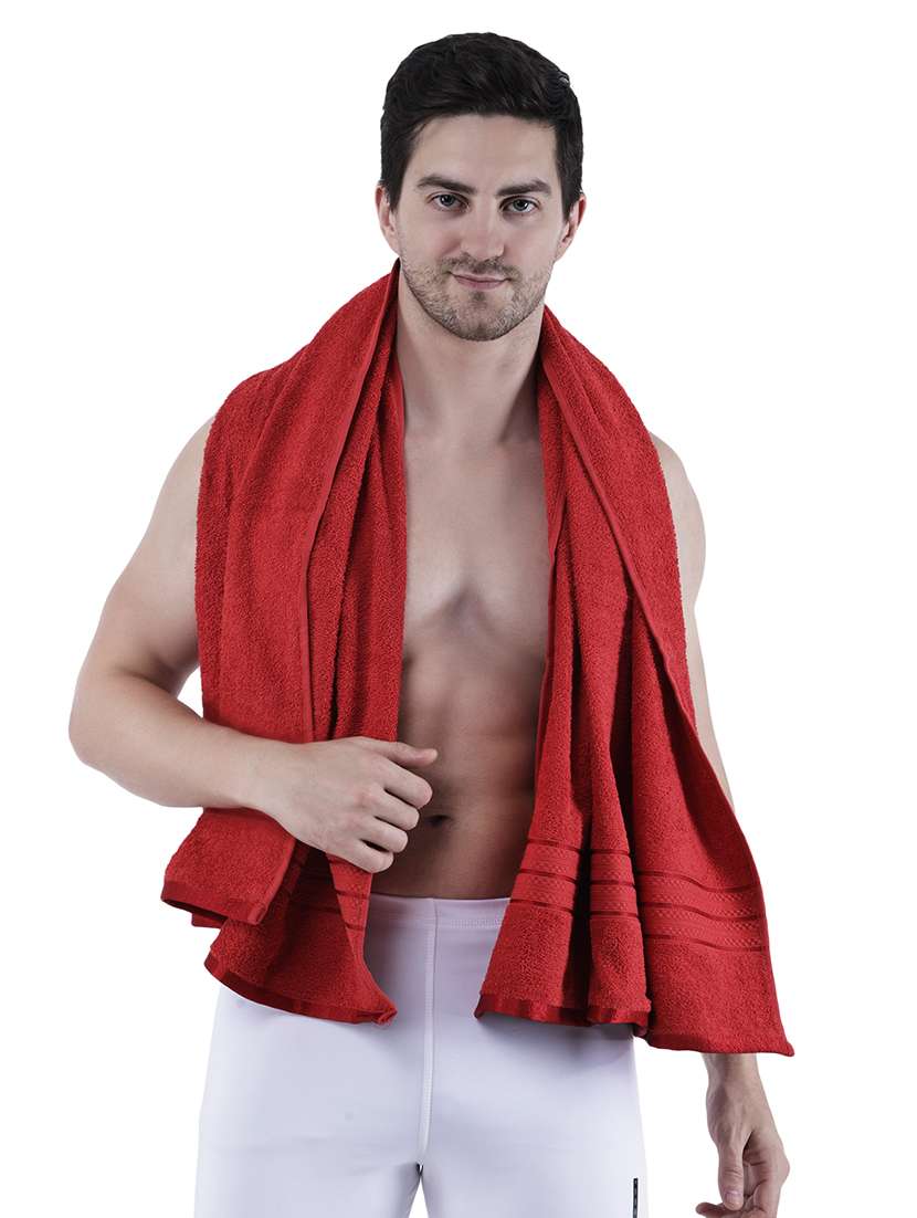 solid ultra-absorbent bath towel for men and women