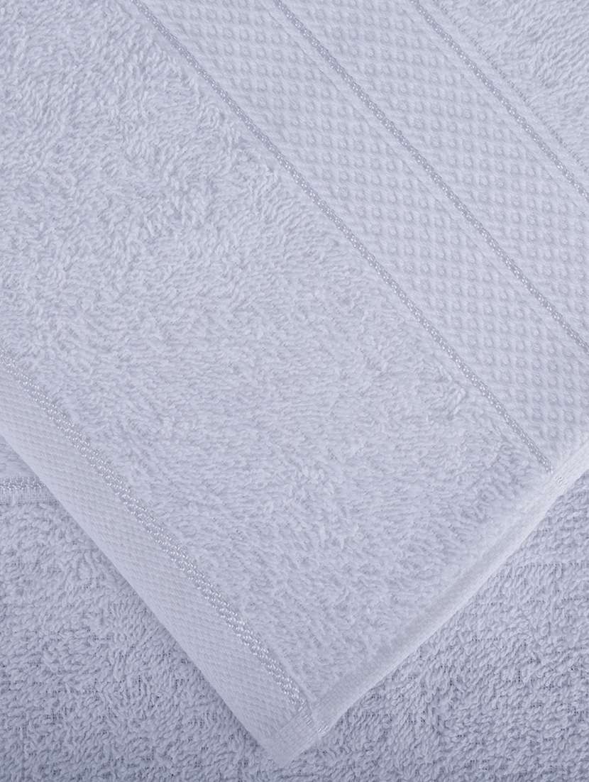 pack of 2 solid ultra-absorbent bath towel for men and women - 21589428 - Standard Image - 5