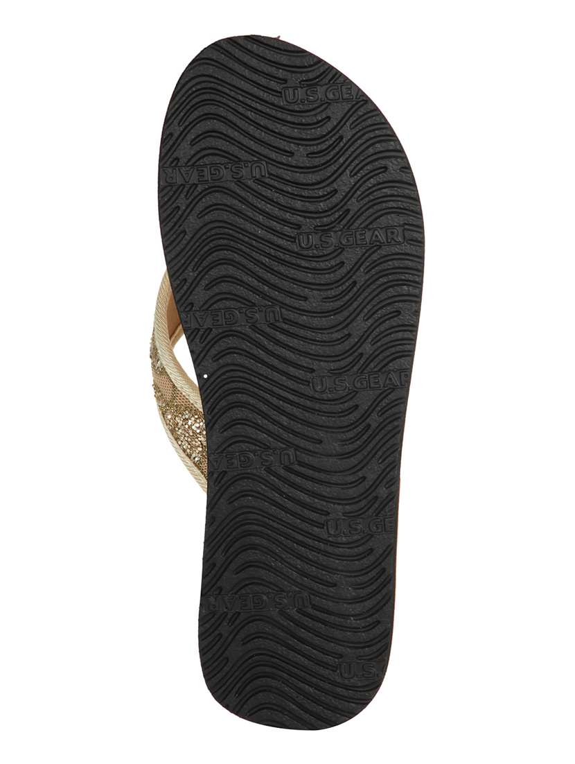 women beige slippers flip flop - 21591404 - Standard Image - 3