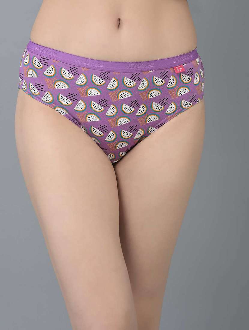 women printed mid rise hipster panty combo - 21592789 -  Standard Image - 3