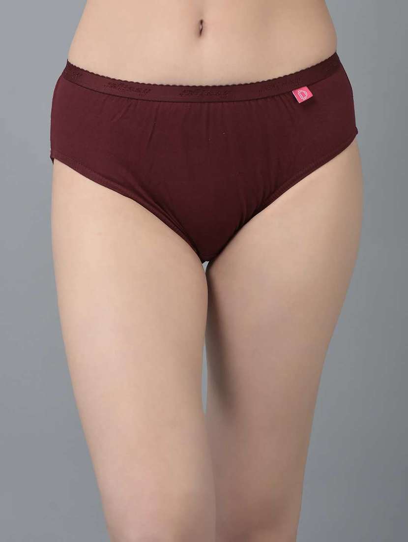 women solid mid rise hipster panty combo - 21592800 -  Standard Image - 3