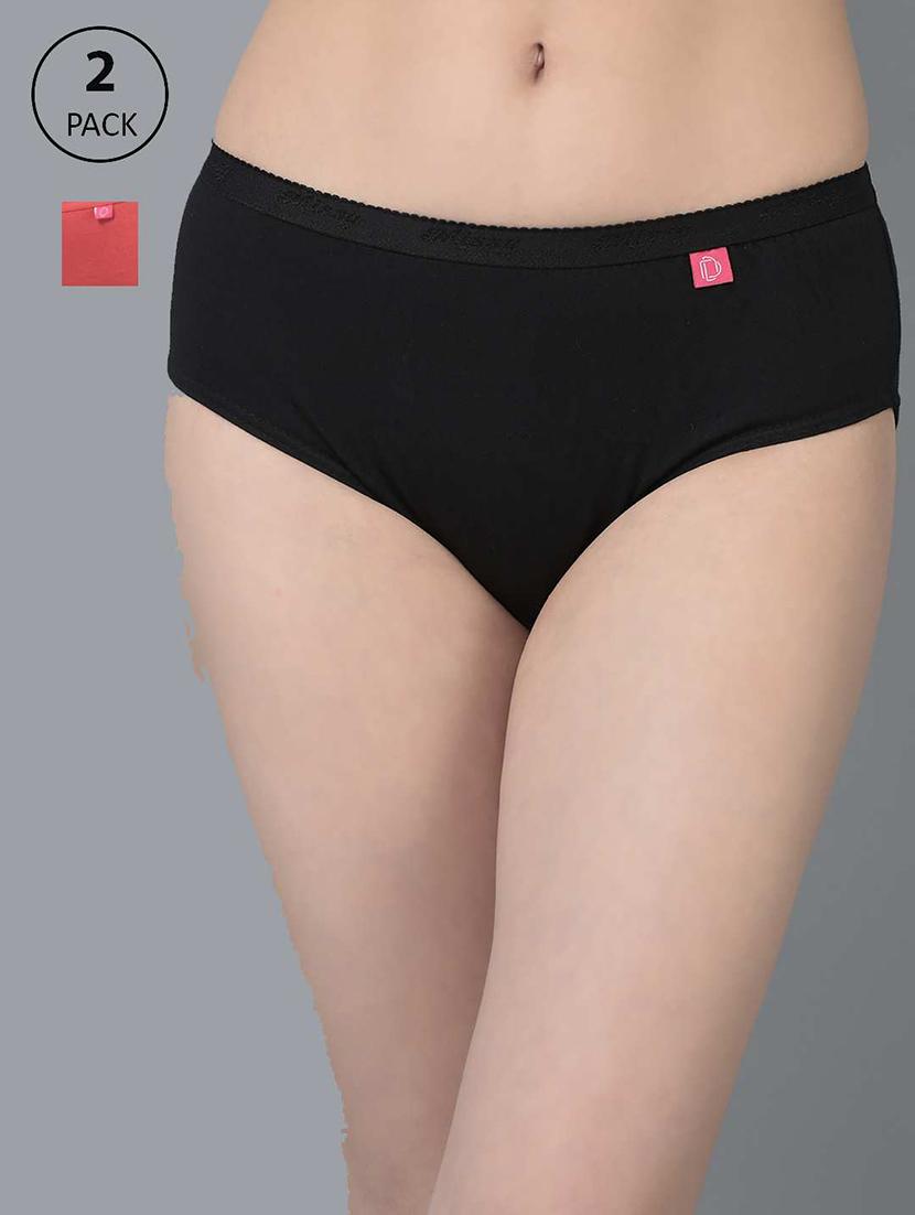 women solid mid rise hipster panty combo - 21592804 -  Zoom Image - 0
