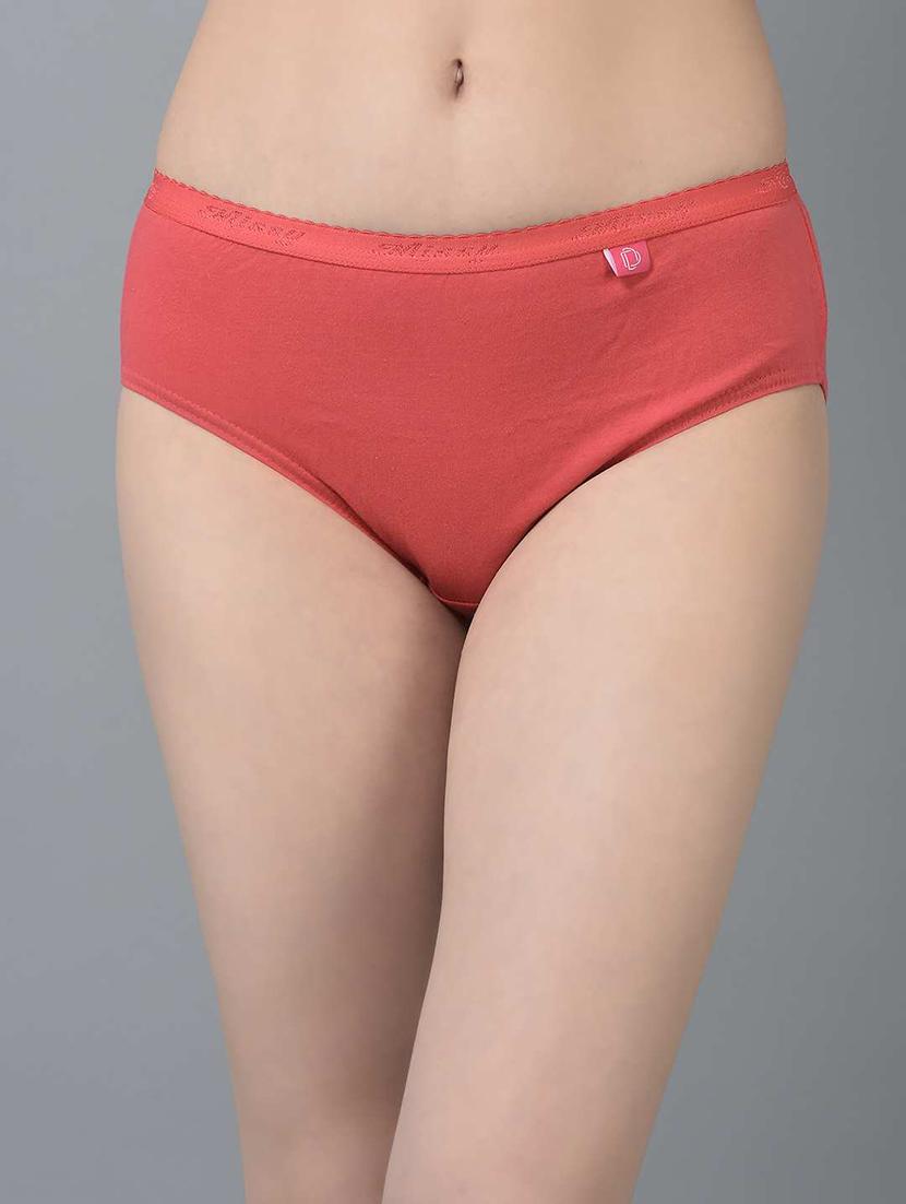 women solid mid rise hipster panty combo - 21592804 - Standard Image - 3