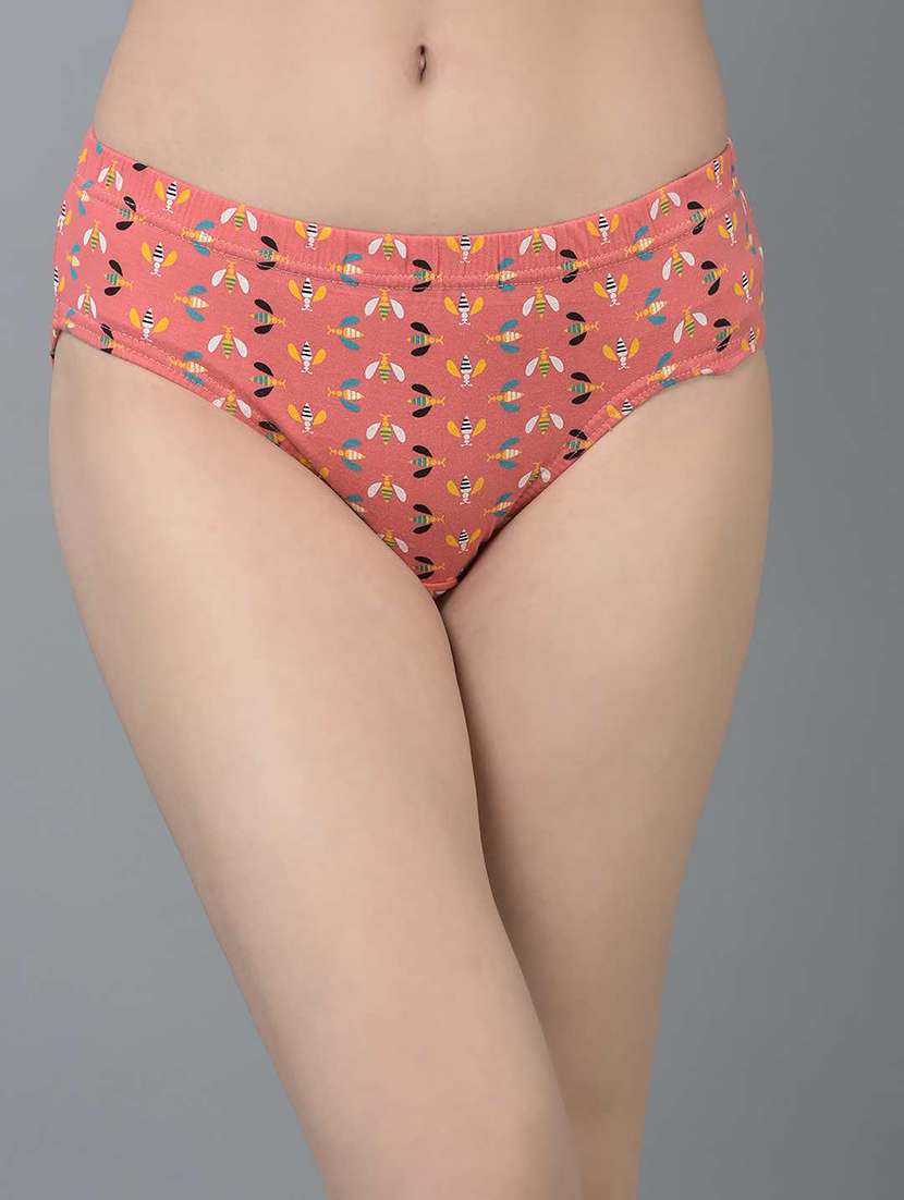 women printed mid rise hipster panty combo - 21592826 -  Standard Image - 3