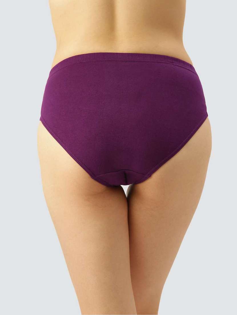 women solid mid rise hipster panty combo - 21592828 -  Standard Image - 5