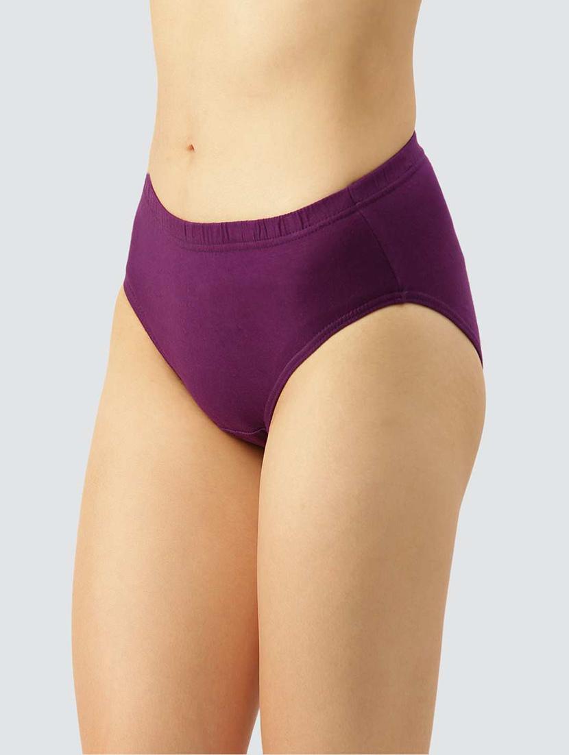 women solid mid rise hipster panty combo - 21592830 - Standard Image - 3