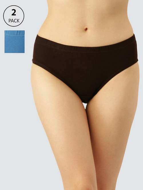 women solid mid rise hipster panty combo - 21592832 -  Standard Image - 0