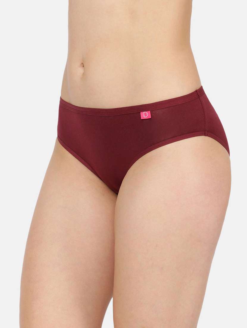 women solid mid rise bikini panty combo - 21592839 -  Standard Image - 5