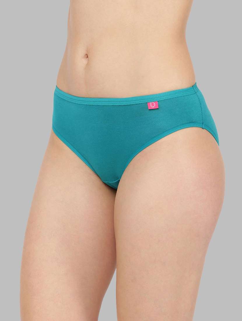 women solid mid rise bikini panty combo - 21592840 -  Standard Image - 3