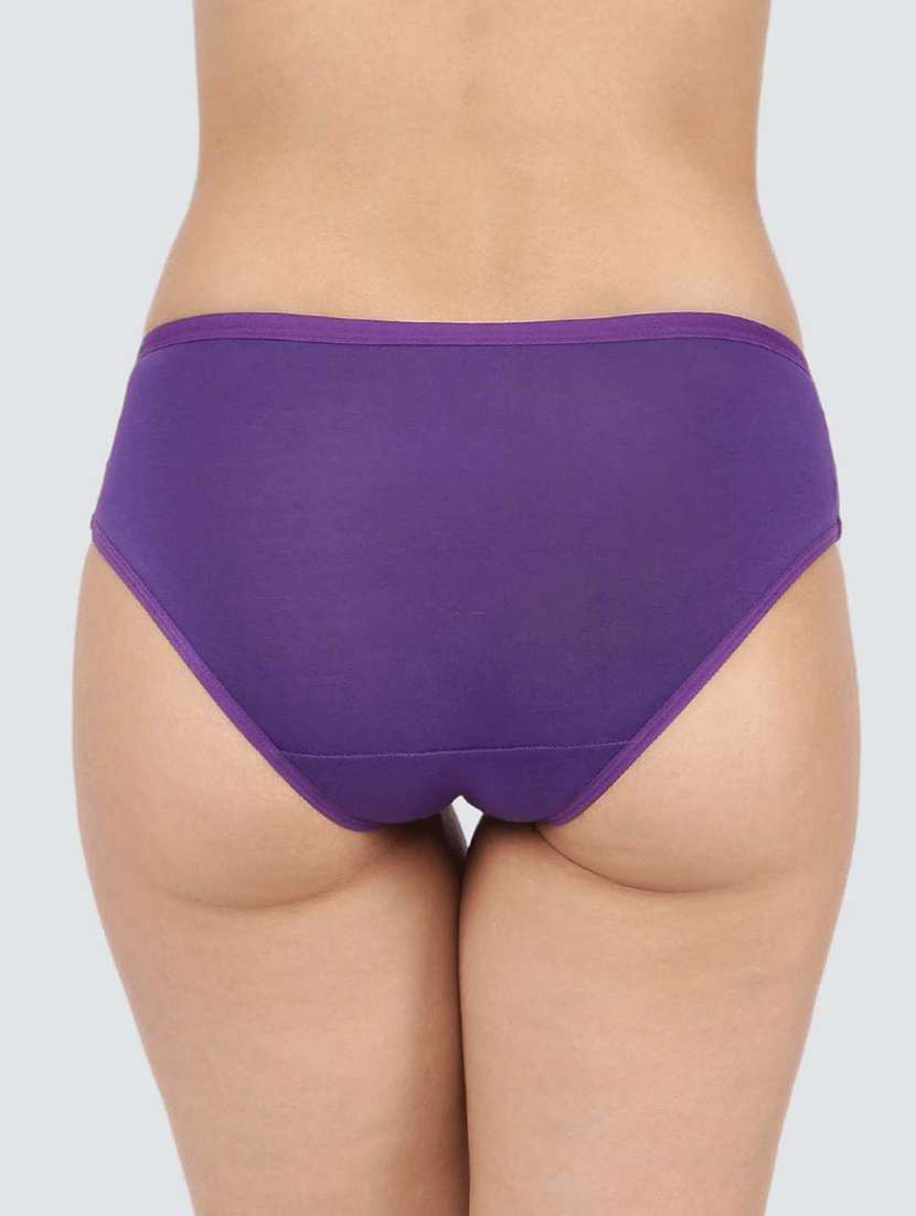 women solid mid rise hipster panty combo - 21592841 -  Standard Image - 5