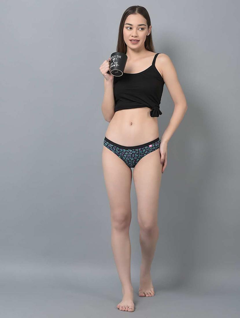 women printed low rise bikini panty combo - 21592876 - Standard Image - 5