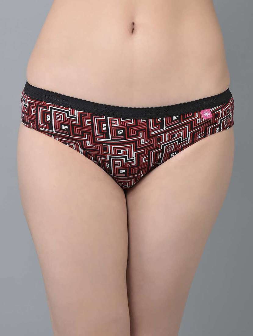 women printed low rise bikini panty combo - 21592881 -  Standard Image - 3