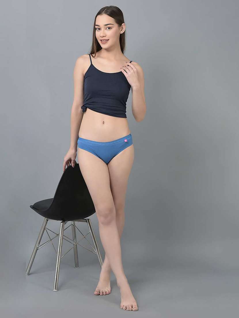 women solid low rise bikini panty combo - 21592887 -  Standard Image - 5