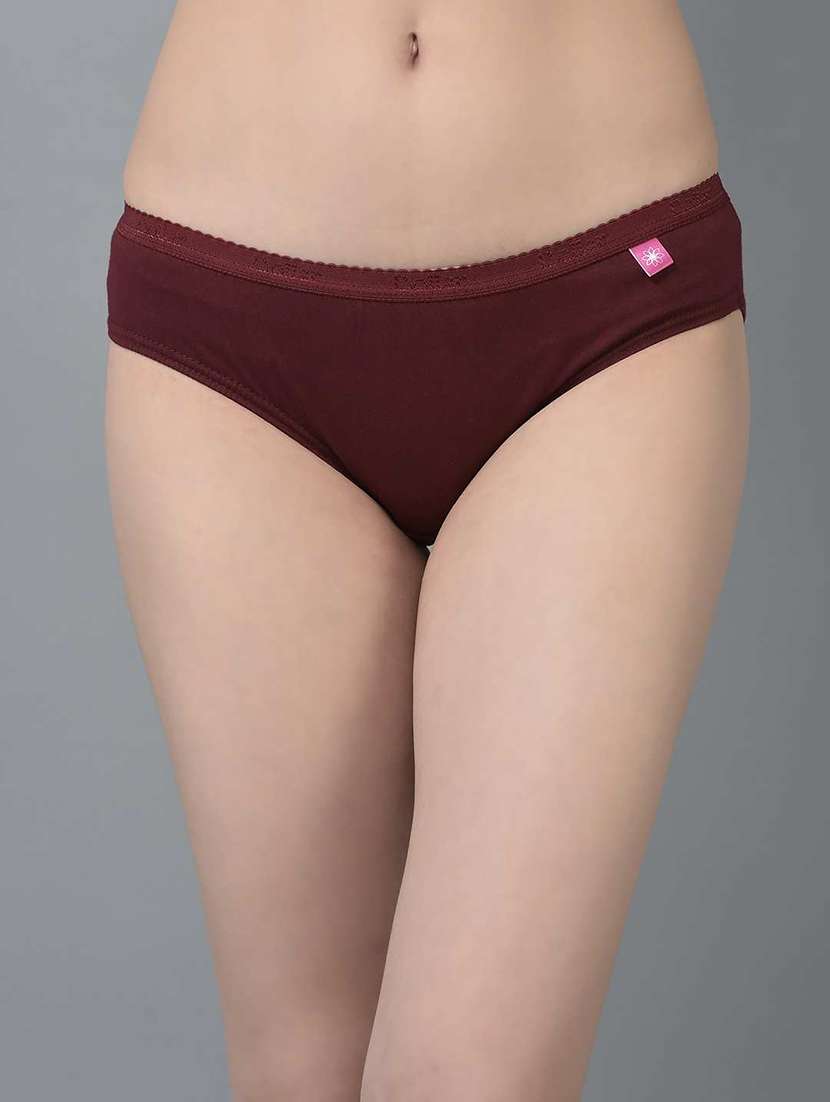 women solid low rise bikini panty combo - 21592889 -  Standard Image - 3