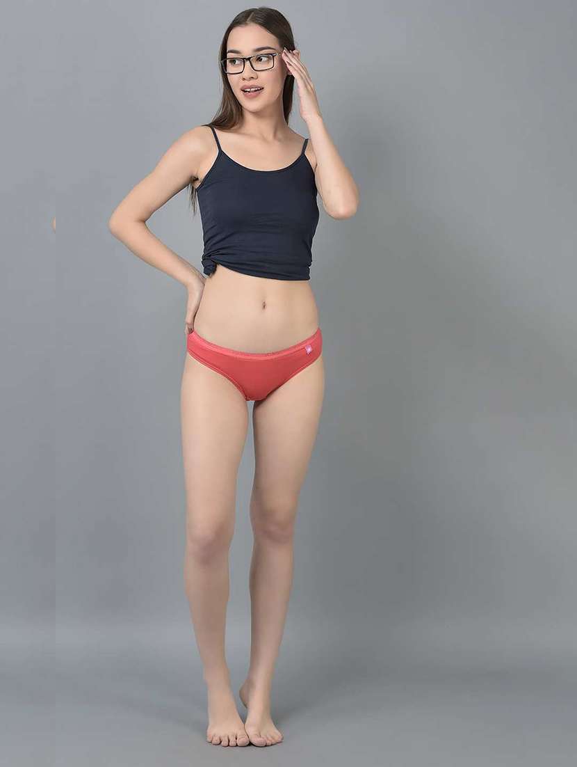 women solid low rise bikini panty combo - 21592892 -  Standard Image - 5