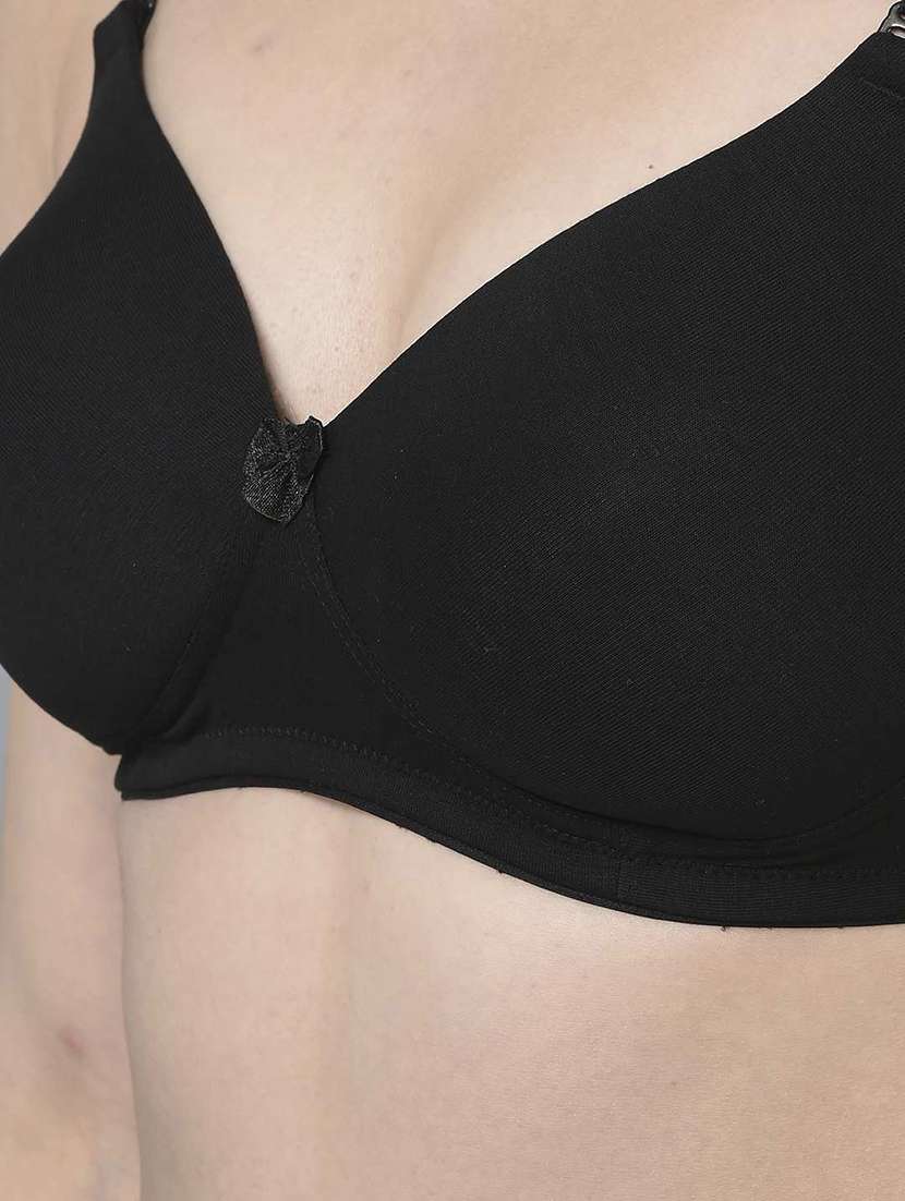 women solid full coverage everyday bra combo - 21592934 -  Standard Image - 5