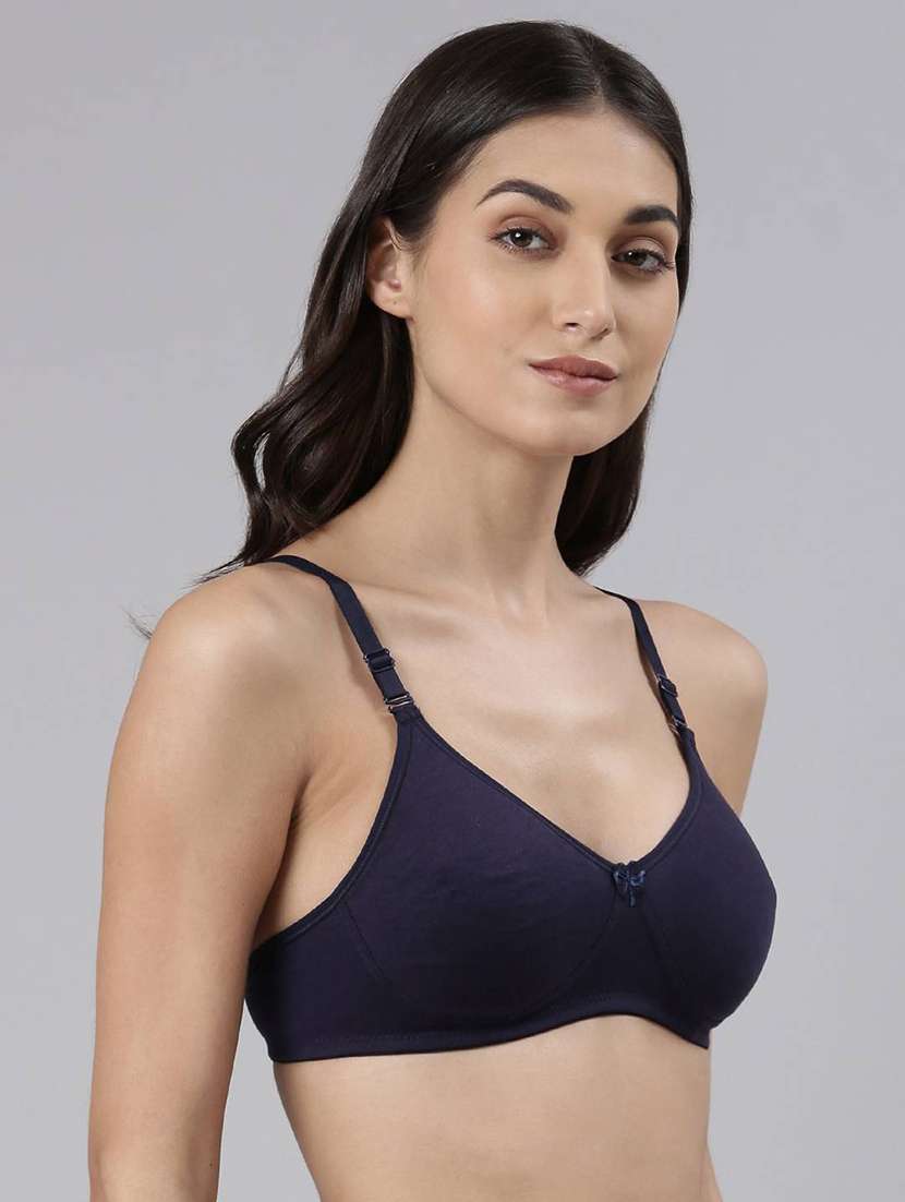 women solid full coverage everyday bra combo - 21592960 -  Standard Image - 3