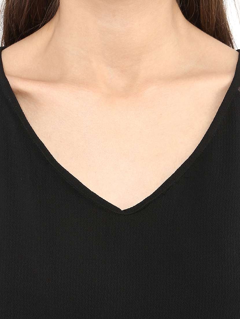 women black self-designed regular top - 21593252 -  Standard Image - 5