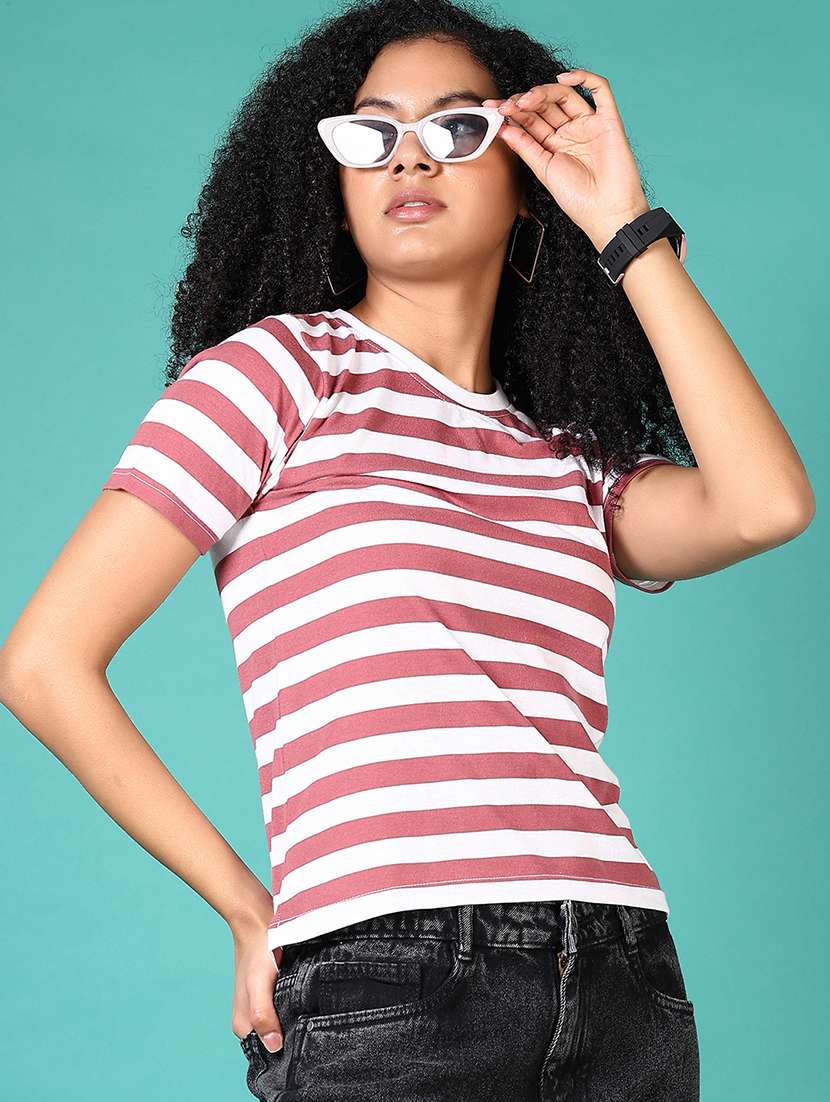 women printed short sleeves t-shirt - 21593426 -  Standard Image - 3