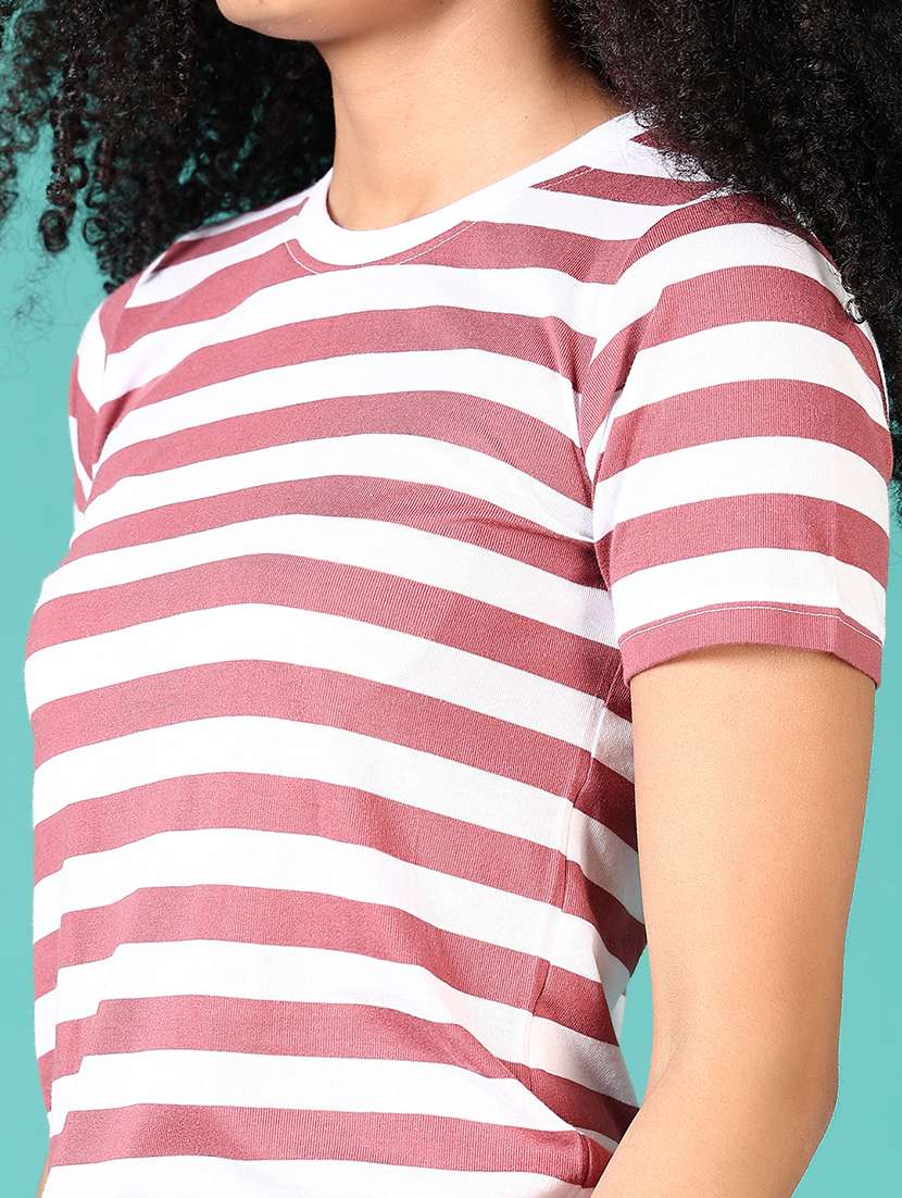women printed short sleeves t-shirt - 21593426 -  Standard Image - 5
