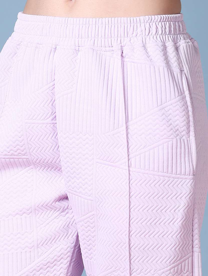 women solid mid rise jogger - 21593439 -  Standard Image - 5