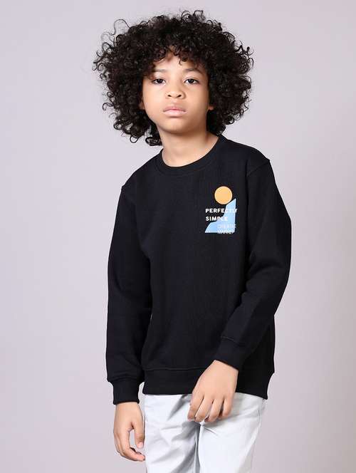 boys long sleeves front & back print sweatshirt - 21593479 -  Standard Image - 0