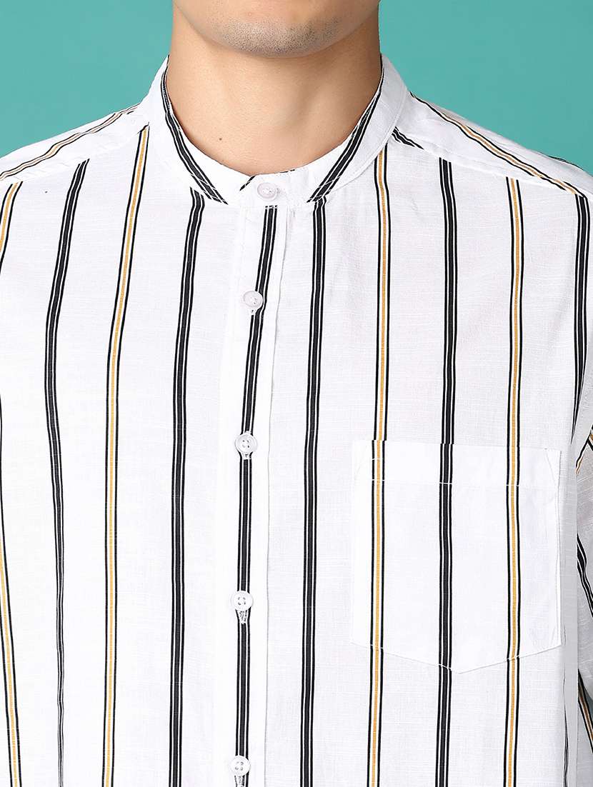 men striped long sleeve casual shirt - 21593483 -  Standard Image - 5